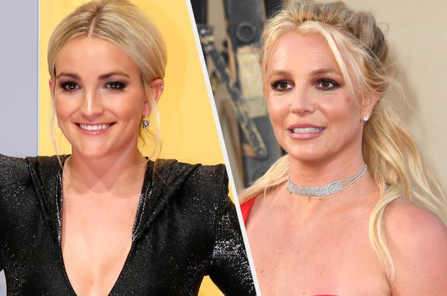 (L-R) Jamie-Lynn and Britney Spears (Photo: Reuters/Getty)