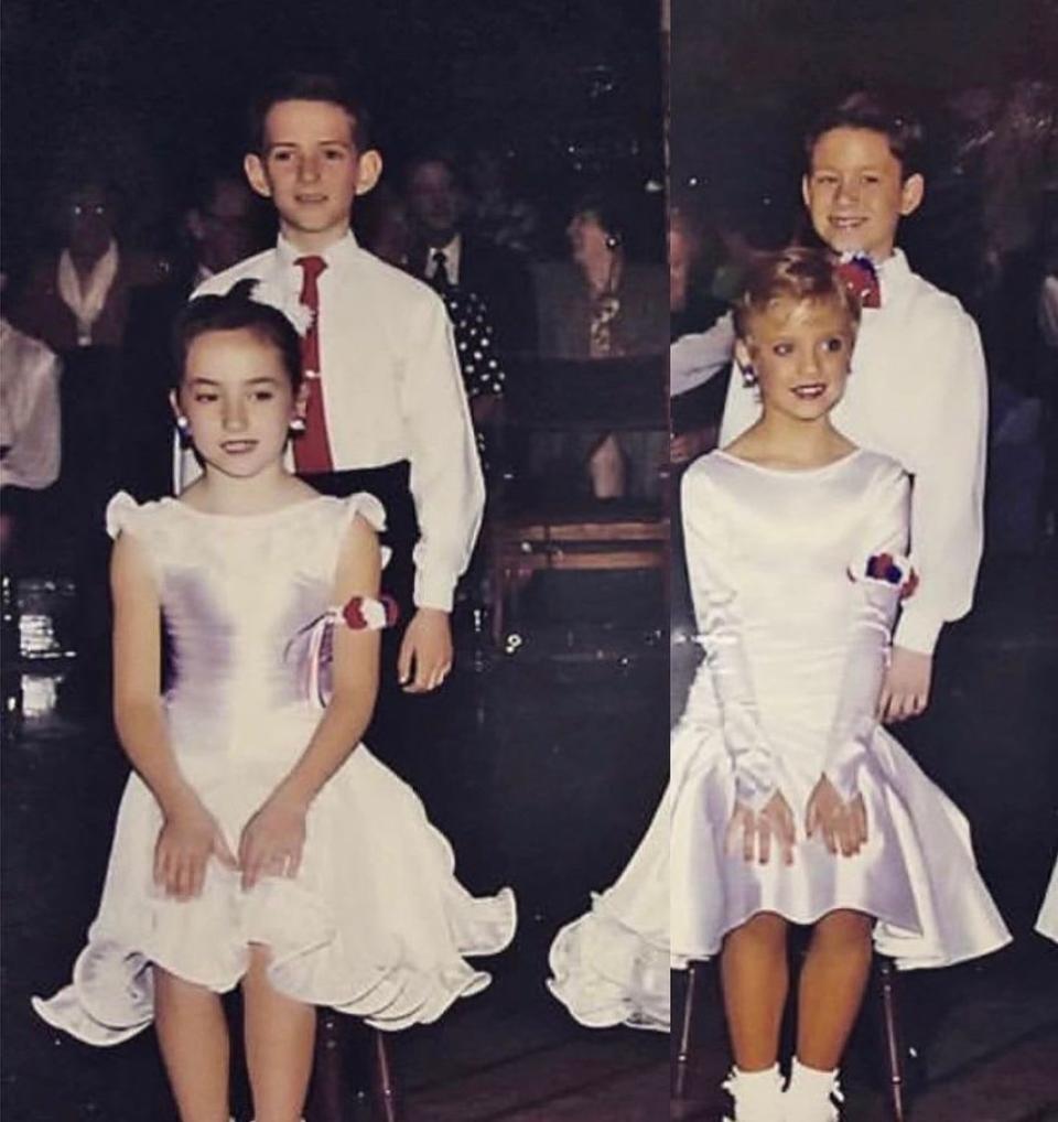 kevin clifton childhood throwback dance competition