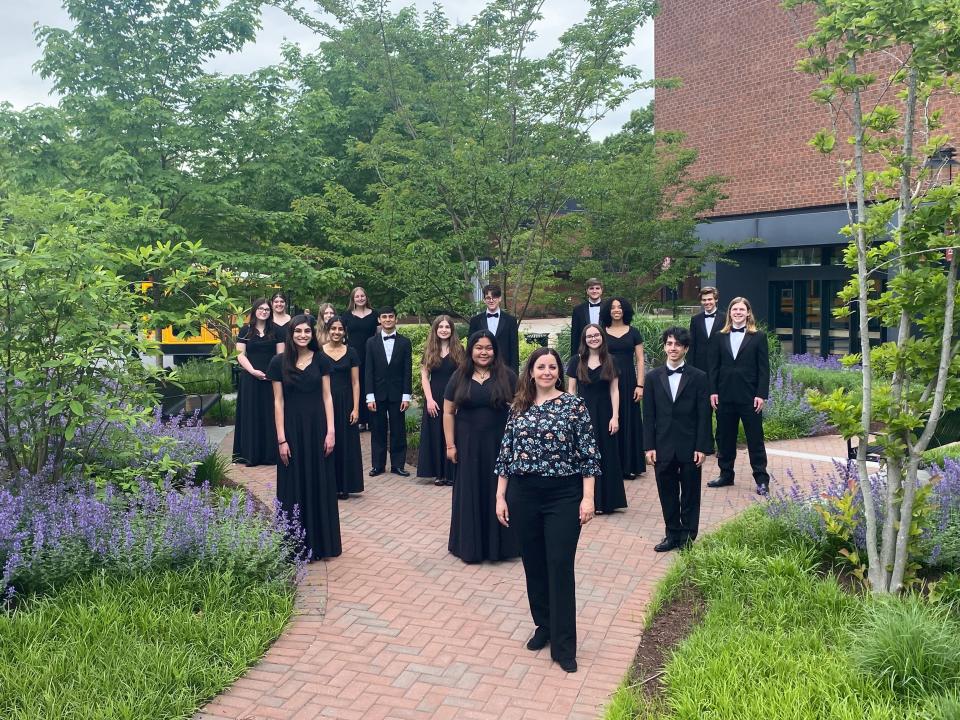 Scotch Plains-Fanwood High School choir groups received an outstanding rating at New Jersey American Choral Directors Association (NJACDA) festival.
