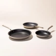 Product image of Made In 3-Piece Nonstick Frying Pan Set in Graphite