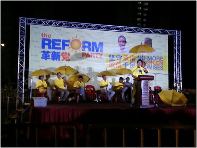 Reform Party rally 20 January 2013