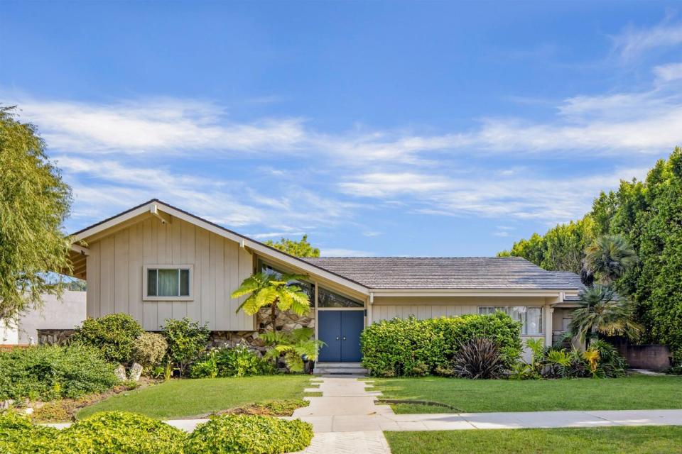 Exterior of the 'Brady Bunch' house in Los Angeles