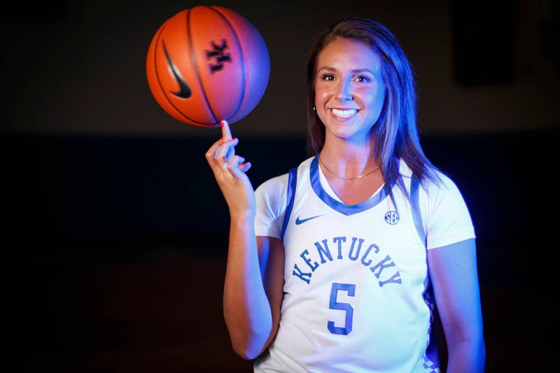 Blair Green missed all of the 2021-22 season for Kentucky after rupturing her right Achilles but is back to full health entering this season.