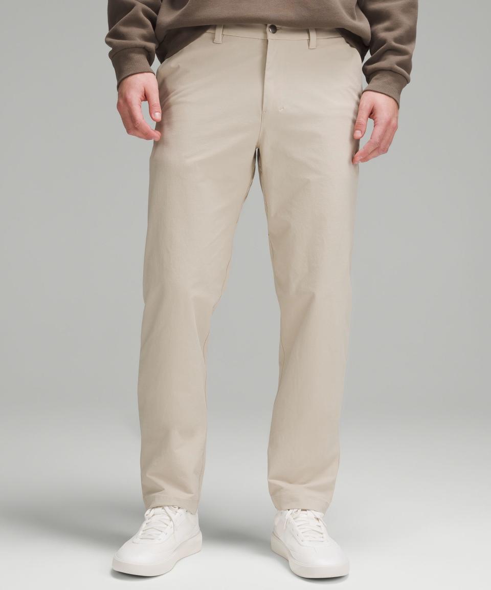 <p><a href="https://go.redirectingat.com?id=74968X1596630&url=https%3A%2F%2Fshop.lululemon.com%2Fp%2Fmens-trousers%2FABC-Classic-Fit-Trouser-34L-VersaTwill%2F_%2Fprod11680040&sref=https%3A%2F%2Fwww.esquire.com%2Flifestyle%2Fg27276196%2Ffirst-fathers-day-gifts-ideas%2F" rel="nofollow noopener" target="_blank" data-ylk="slk:Shop Now;elm:context_link;itc:0;sec:content-canvas" class="link ">Shop Now</a></p><p>ABC Classic-Fit Trouser</p><p>lululemon.com</p><p>$128.00</p>