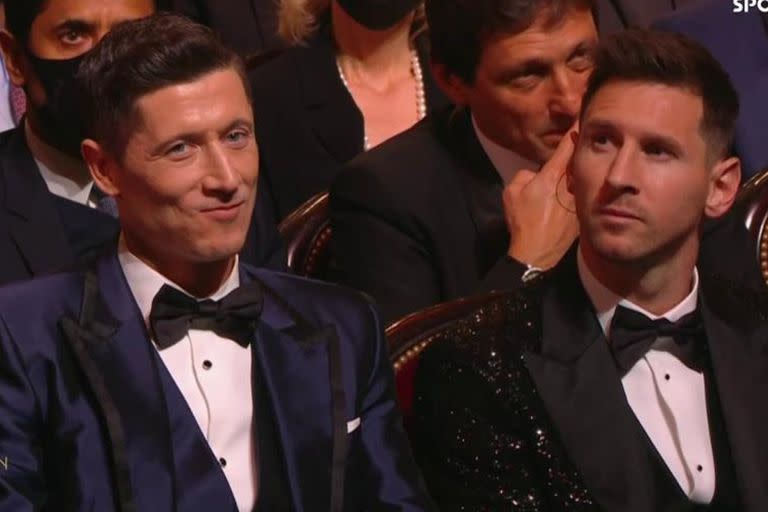 Lionel Messi y Robert Lewandowski. El Balón de Oro será para uno de los dos