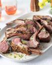 <p>This lamb is seasoned with a rub of garlic, fresh rosemary, Dijon mustard, and a little bit of honey. Best of all—it’s made on a sheet pan (no searing required!).</p><p>Get the Rack of Lamb recipe from <a href="https://www.thepioneerwoman.com/food-cooking/recipes/a39026720/rack-of-lamb-recipe/" rel="nofollow noopener" target="_blank" data-ylk="slk:The Pioneer Woman;elm:context_link;itc:0;sec:content-canvas" class="link "><strong>The Pioneer Woman</strong></a>. </p>