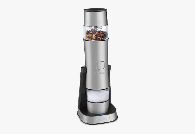 Trudeau Battery Salt and Pepper Mill Stainless Steel - Yahoo Shopping