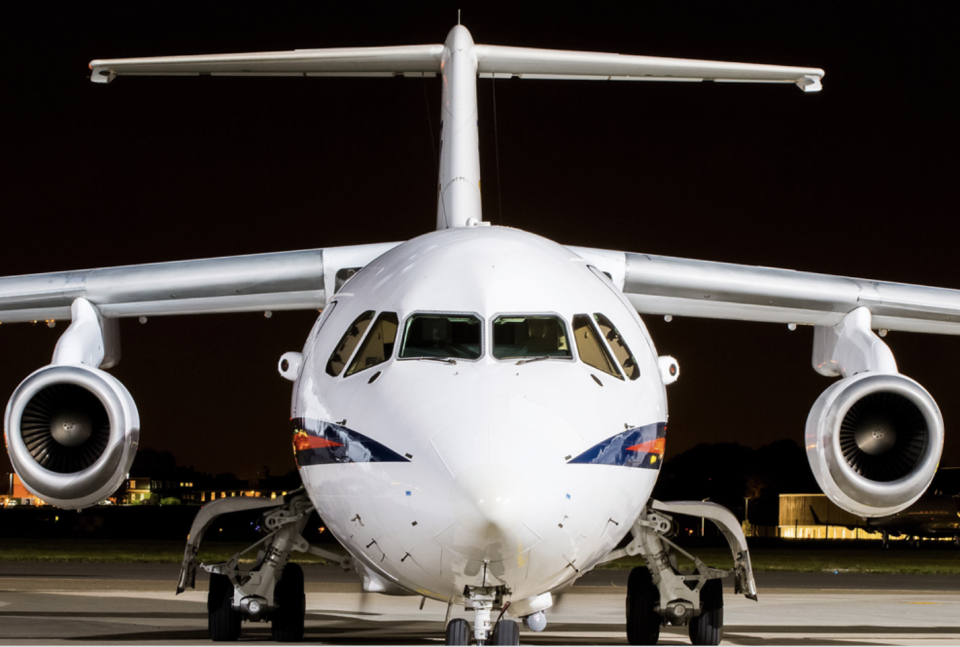 Old timer: BAe146 jet belonging to RAF 32 (The Royal) Squadron (Ben Tritta/RAF)