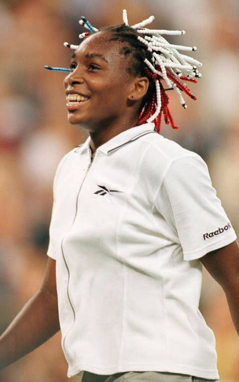 Venus Williams 1997 - Credit: All Sport