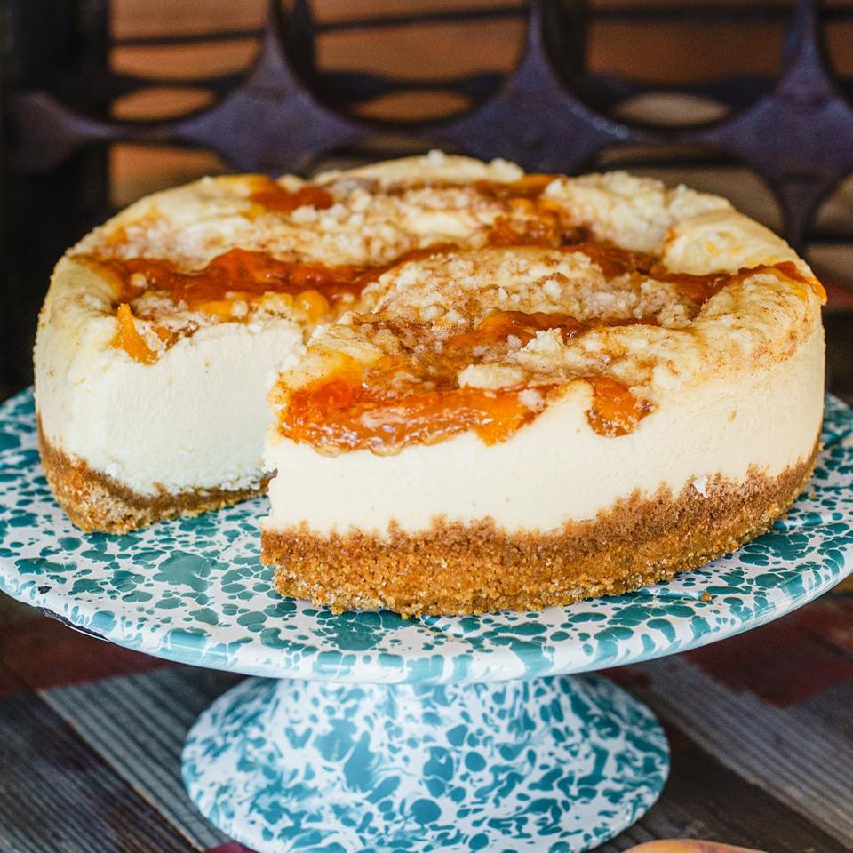 <p><a href="https://go.redirectingat.com?id=74968X1596630&url=https%3A%2F%2Fwww.goldbelly.com%2Frestaurants%2Fhoney-cheesecakes%2FGeorgia-peach-crumble-cheesecake%3Fref%3Dsearch%26search_id%3D85203584&sref=https%3A%2F%2Fwww.womenshealthmag.com%2Ffood%2Fg37337811%2Fbest-food-gifts%2F" rel="nofollow noopener" target="_blank" data-ylk="slk:Shop Now;elm:context_link;itc:0;sec:content-canvas" class="link ">Shop Now</a></p><p>Georgia Peach Crumble Cheesecake</p><p>goldbelly.com</p><p>$89.95</p>