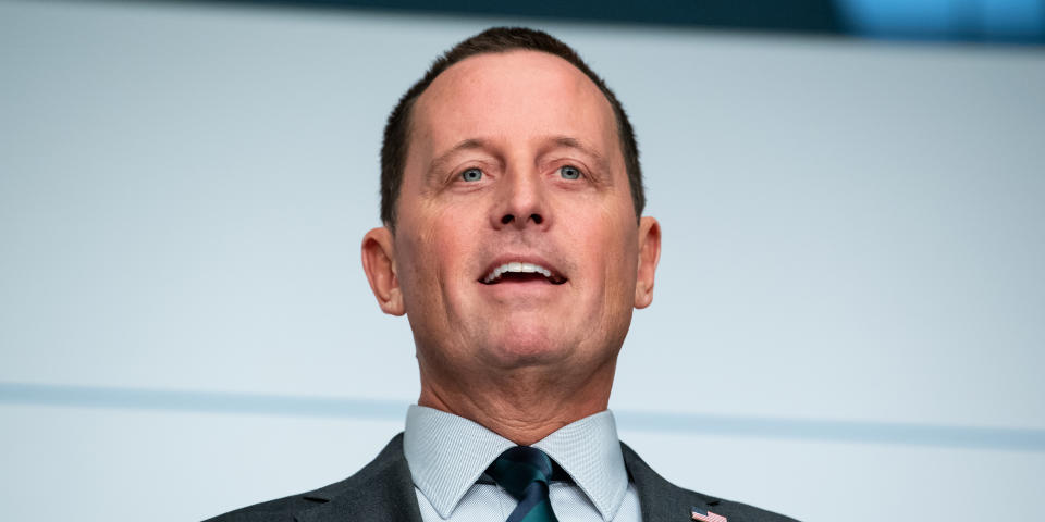 FILED - 14 February 2020, Bavaria, Munich: Richard Grenell, Ambassador of the United States of America to Germany