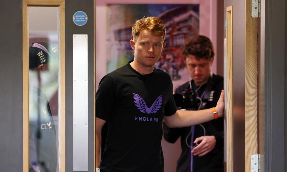 <span>Ollie Pope has been told to bring a personal touch as England captain by Ben Stokes.</span><span>Photograph: Lee Smith/Action Images/Reuters</span>