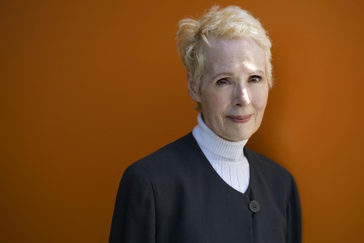 E Jean Carroll is pictured on 23 June 2019 in New York. (AP Photo/Craig Ruttle)