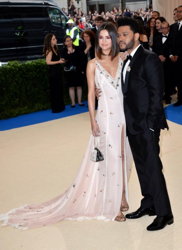 Selena Gomez and The Weeknd Met Gala Red Carpet