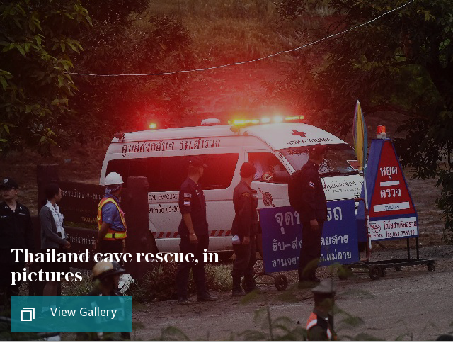 Thailand cave rescue, in pictures