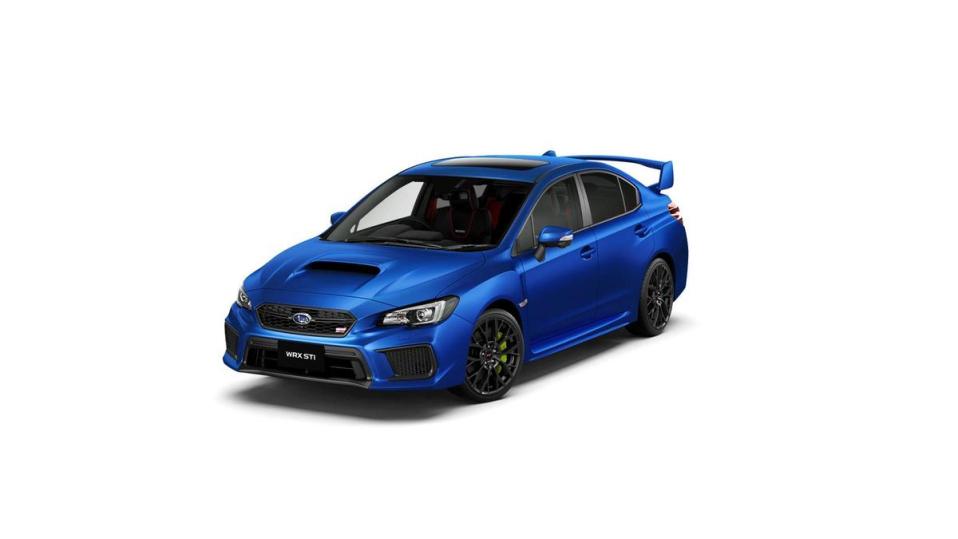 Subaru WRX美國車主收到超速罰單的可能性高出其他車款2倍。（2019年款，翻攝速霸陸官網）