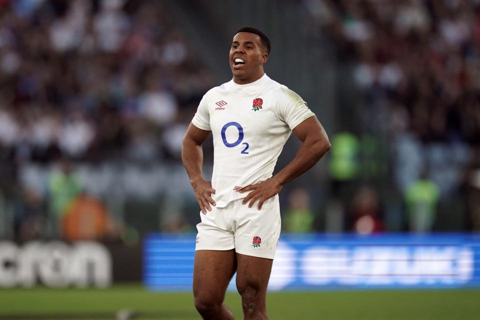 Immanuel Feyi-Waboso made his England debut against Italy (Adam Davy/PA) (PA Wire)