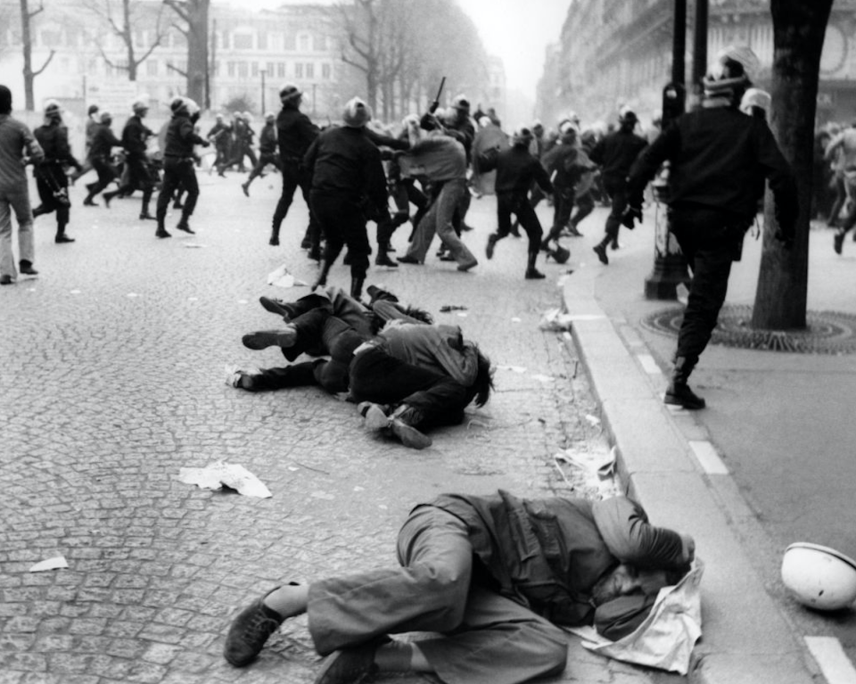 En las manifestaciones de mayo de 1968 hubo miles de heridos en los enfrentamientos con la policía (Foto: Getty).