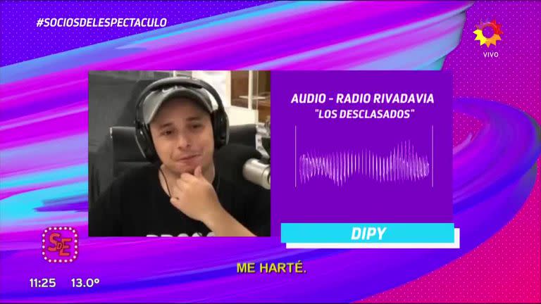 El Dipy genera polémicas con su ciclo en radio Rivadavia