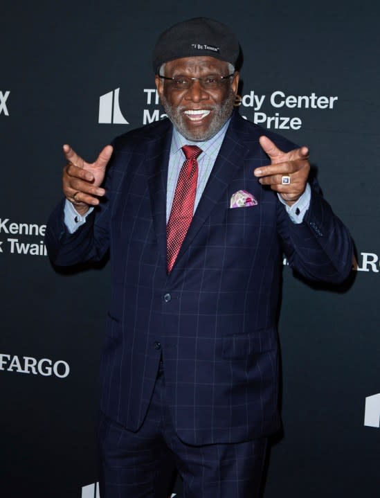 George Wallace attends the Kennedy Center for the Performing Arts 25th Annual Mark Twain Prize for American Humor presented to Kevin Hart, Sunday, March 24, 2024, in Washington. (Photo by Owen Sweeney/Invision/AP)