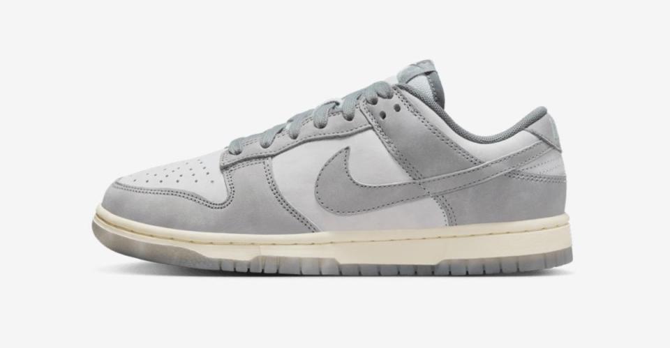 <p>Nike</p><p>Ask any sneakerhead what model has been the most popular for the past few years, and they will tell you the Nike Dunk Low. So, if it is not broken, why fix it? The first lifestyle sneaker Nike will release in 2024 is the Nike Dunk Low "Dingy Grey" colorway.</p><p>Not only does this release highlight the staying power of the Nike Dunk, but it also shows that people prefer an aged aesthetic for their sneakers. Online shoppers can choose between multiple colorways of the Nike Dunk Low on the <a href="https://clicks.trx-hub.com/xid/arena_0b263_mensjournal?event_type=click&q=https%3A%2F%2Fgo.skimresources.com%2F%3Fid%3D106246X1739800%26url%3Dhttps%3A%2F%2Fwww.nike.com%2Fw%2Fmens-dunk-shoes-90aohznik1zy7ok&p=https%3A%2F%2Fwww.mensjournal.com%2Fsneakers%2Ffour-early-sneaker-trends-of-2024%3Fpartner%3Dyahoo&ContentId=ci02d26e4670002643&author=Pat%20Benson&page_type=Article%20Page&partner=yahoo&section=Sneakers&site_id=cs02b334a3f0002583&mc=www.mensjournal.com" rel="nofollow noopener" target="_blank" data-ylk="slk:Nike website;elm:context_link;itc:0;sec:content-canvas" class="link ">Nike website</a>.</p>
