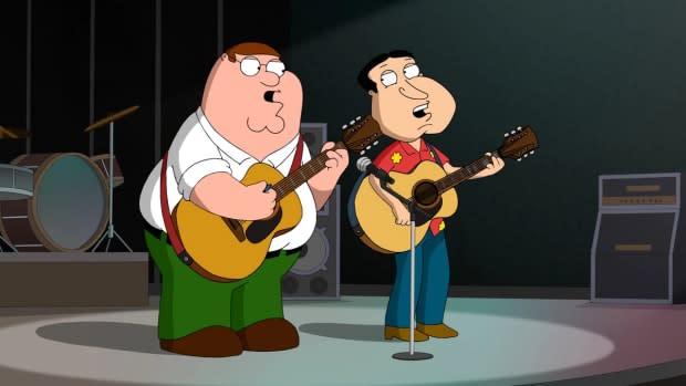 "Family Guy" Thanksgiving episode "In Harmony's Way"<p>FOX</p>