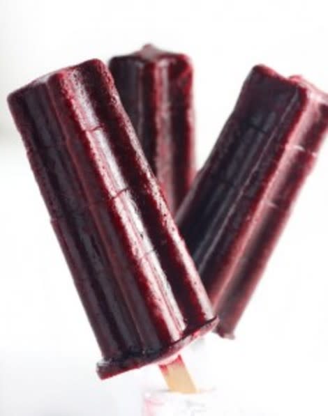 Blackberry Popsicles 