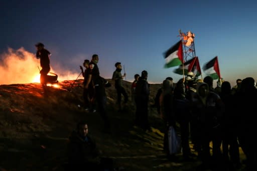 Regular protests along the Gaza-Israel border that have drawan a deadly response from the Israeli army have grown again ahead of their first anniversary on Saturday