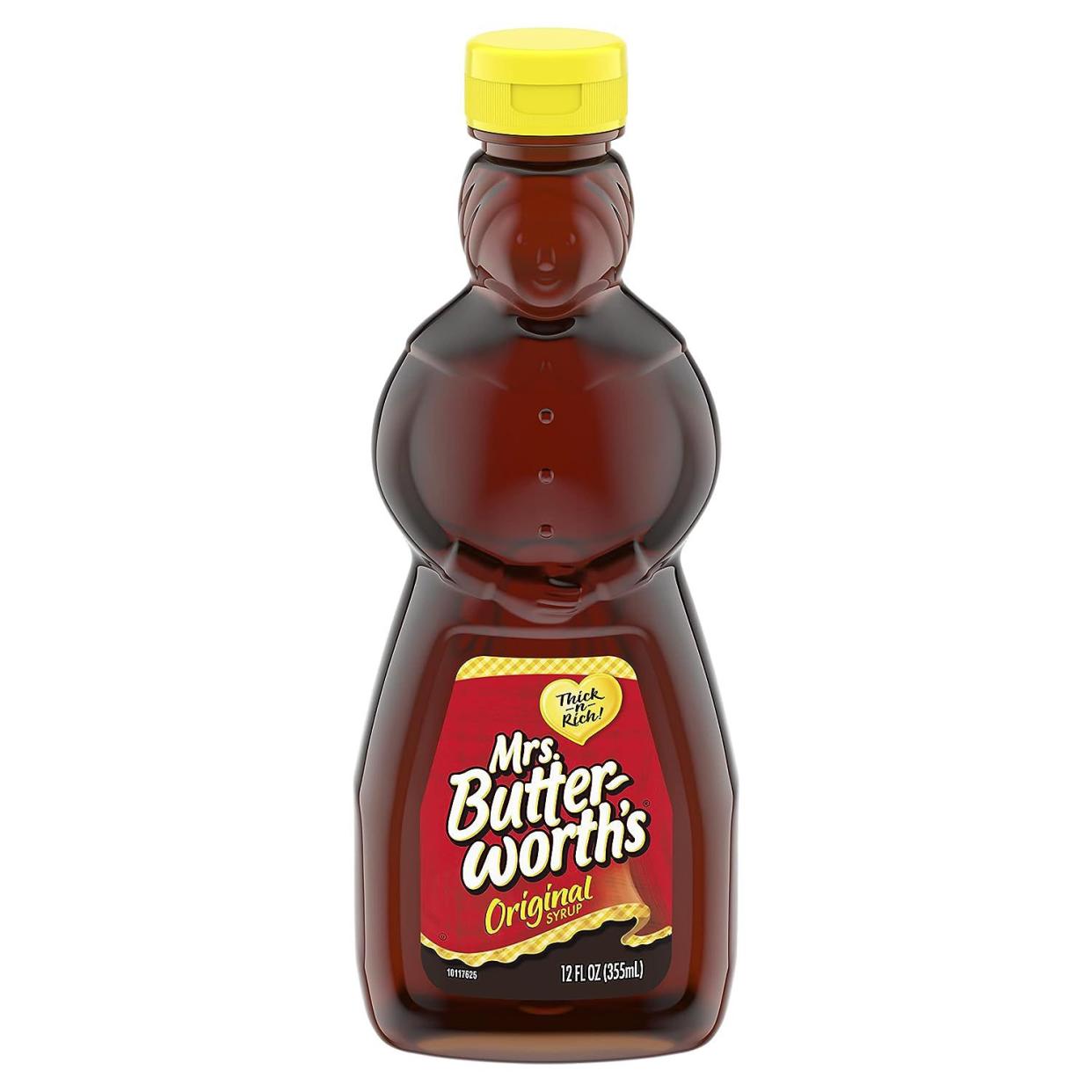 Mrs. Butterworth's Original Thick and Rich Pancake Syrup, 12 oz.