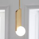 <p><a rel="nofollow noopener" href="http://www.westelm.com/products/bower-pendant-w2788/?pkey=cbower" target="_blank" data-ylk="slk:Bower Pendant;elm:context_link;itc:0;sec:content-canvas" class="link ">Bower Pendant</a>, $199</p>