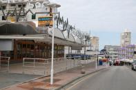 General view of the Punta Ballena street in Magaluf during the coronavirus disease (COVID-19) outbreak in Mallorca