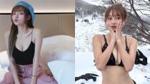 林襄「宣布出走」激露雪白馬甲！超貼長裙「裂成2塊布」震撼網：有夠香