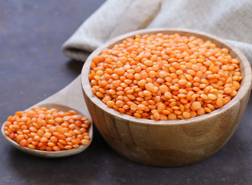 red lentils