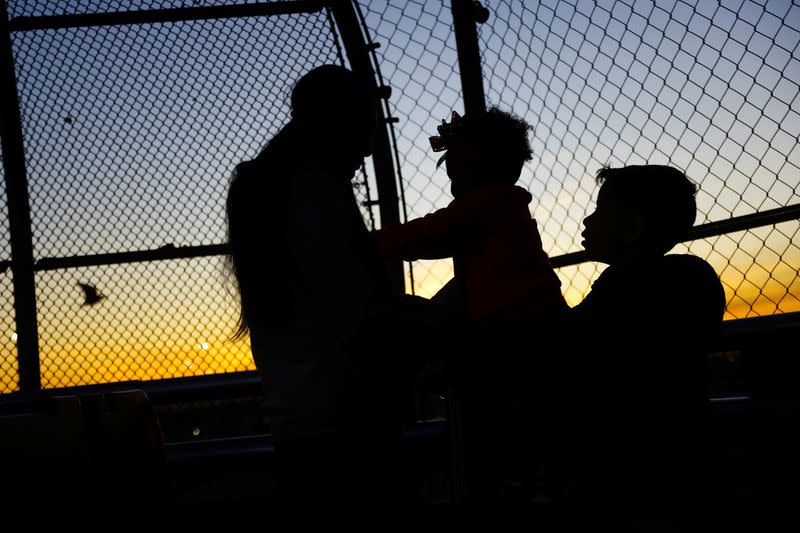 Aftermath of a fire at a immigration detention center, in Ciudad Juarez