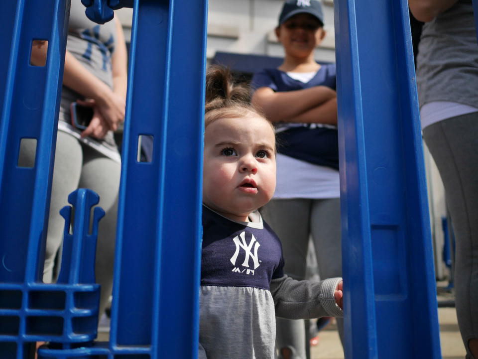 Young Yankee fan