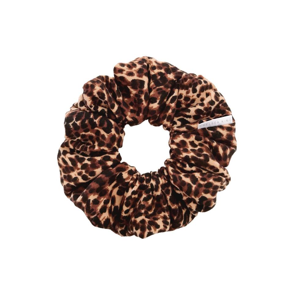 Chelsea King Leopard Scrunchie