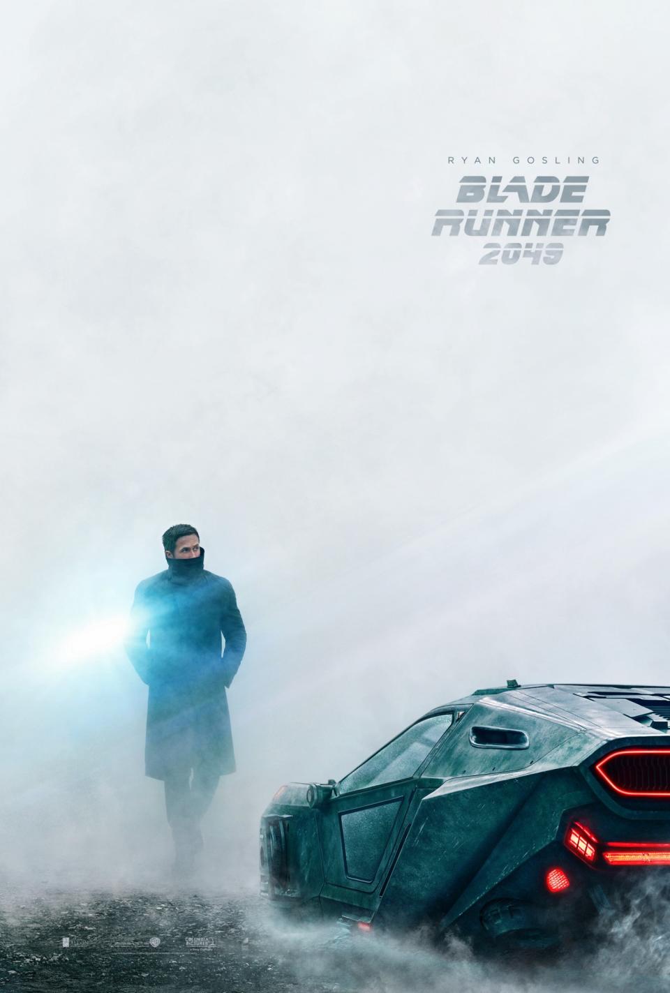 Ryan Gosling as K in 'Blade Runner 2049' (credit: Warner Bros)