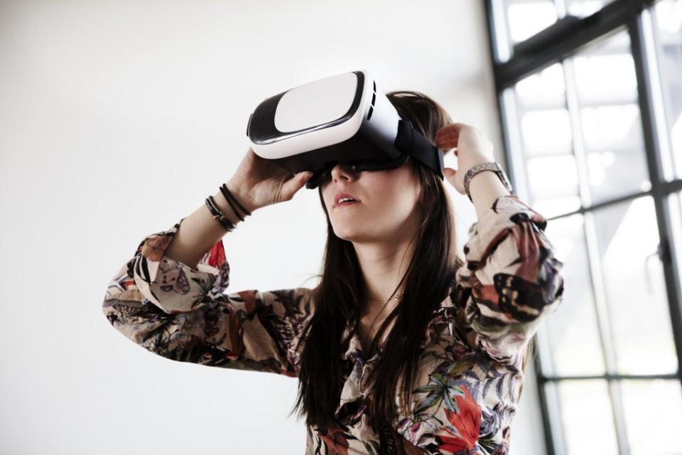 Virtual reality headsets used to access the metaverse    (Getty Images)