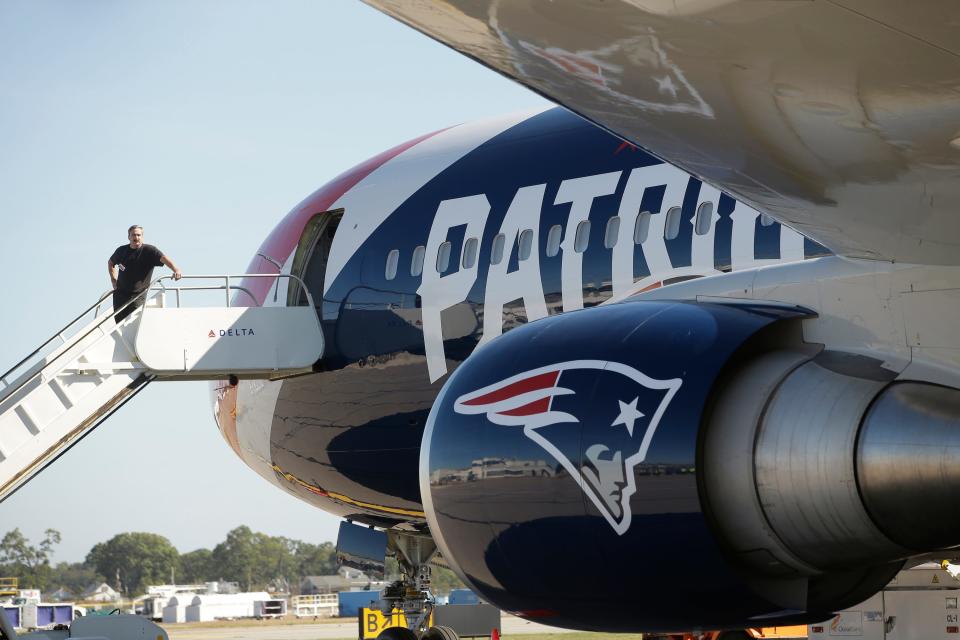 New England Patriot Boeing 767