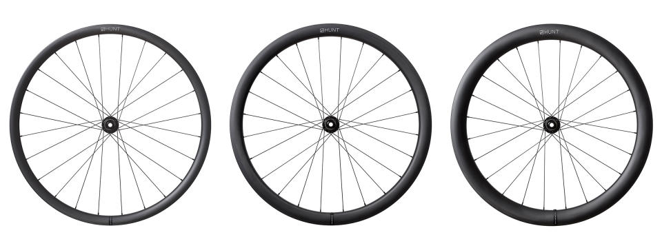 2024 Hunt Carbon Disc best-selling affordable aero road bike wheels upgraded rnage