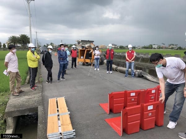 第一河川局辦理防汛演練，強化災害應變力。（圖：一河局提供）