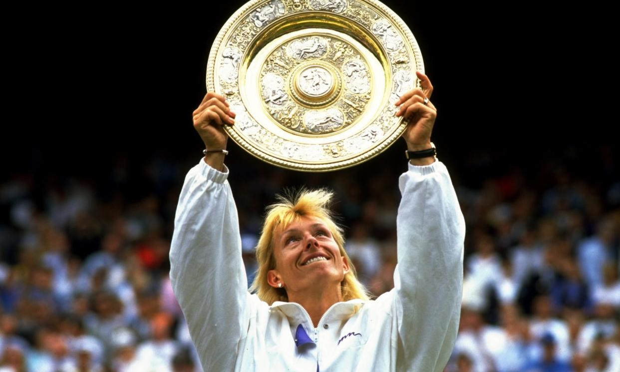 <span>Nonplussed by the Navratilova clue?</span><span>Photograph: Getty Images</span>