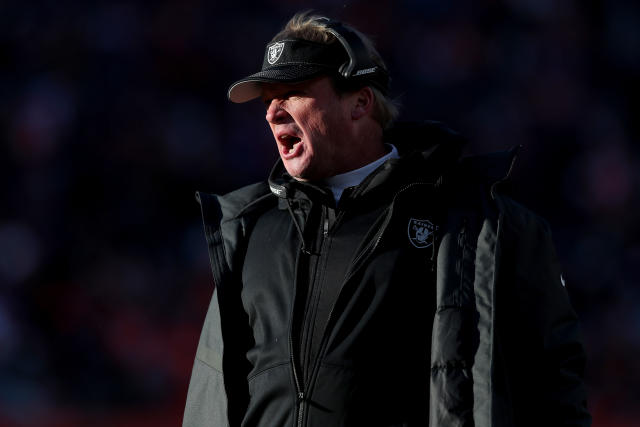 Raiders' Jon Gruden says trading All-Pro Khalil Mack 'a decision