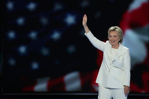 Why This Woman Is Wearing A Pantsuit To The Polls 