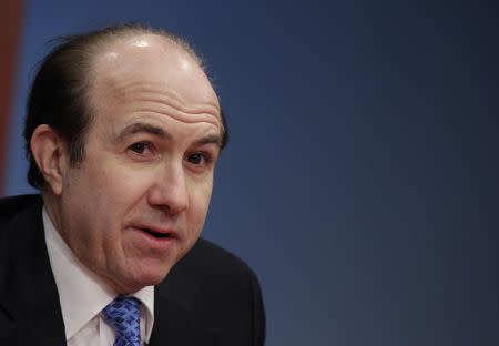 Philippe Dauman, president and CEO of Viacom, speaks at the Reuters Global Media Summit in New York December 2, 2010. REUTERS/Brendan McDermid/File Photo