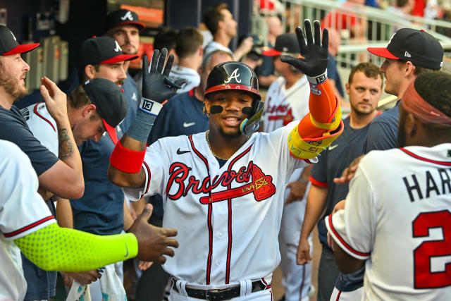 Ronald Acuna Jr. Men's Atlanta Braves National League Game 2023