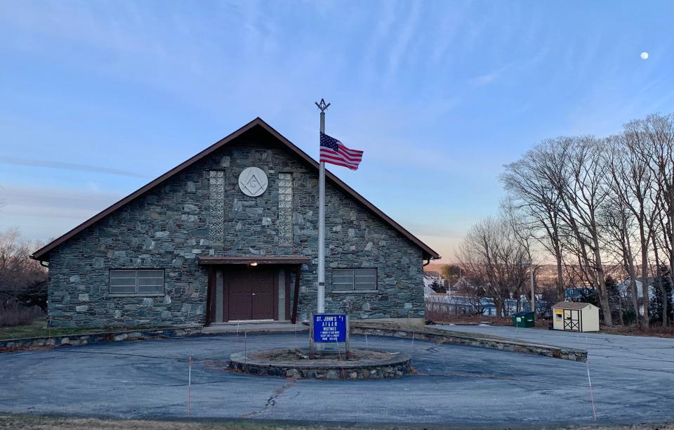 St. John's Lodge No. 1 on Sprague Street in Portsmouth.