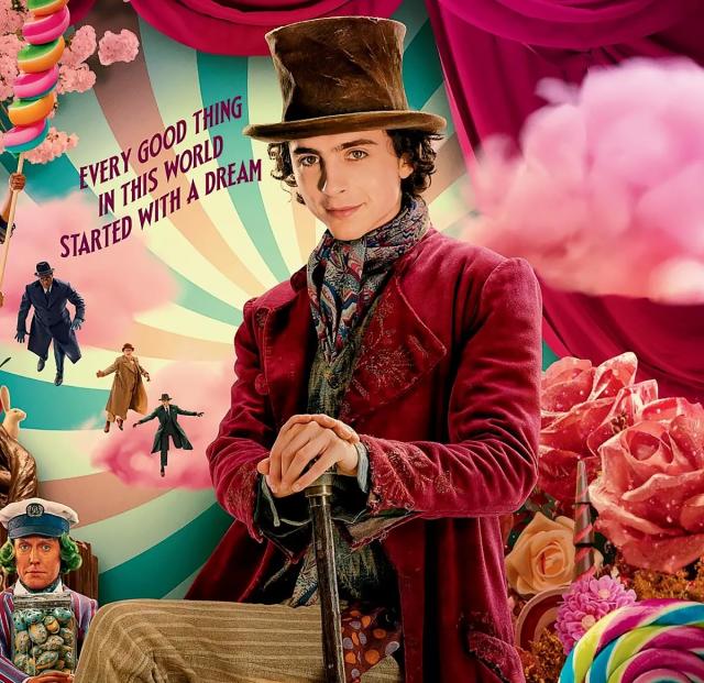 Timothée Chalamet Looks Like a Walking Chocolate Bar at the 'Wonka