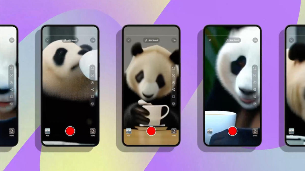  AI generated videos of pandas. 