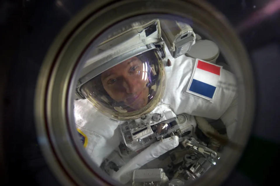 Astronauta Thomas Pesquet da ESA (Imagem: Reprodução/ESA)
